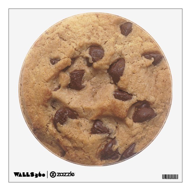 Chocolate Chip Cookie Wall Sticker (Front)