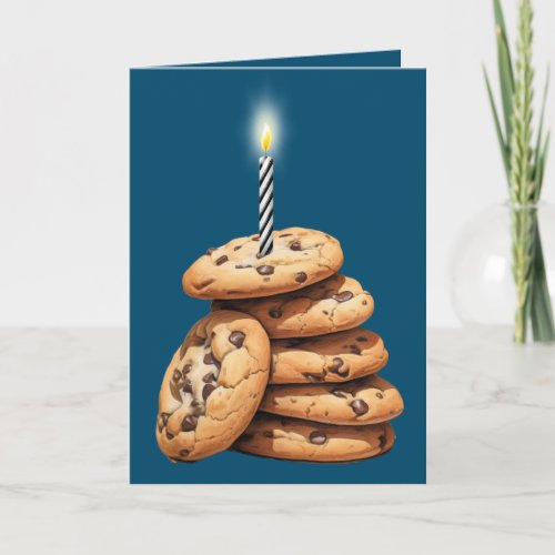 Chocolate Chip Cookies Birthday Card