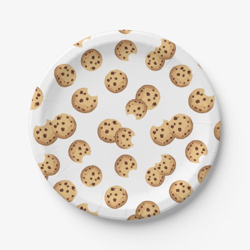 Chocolate Chip Cookies Birthday Party Paper Plates