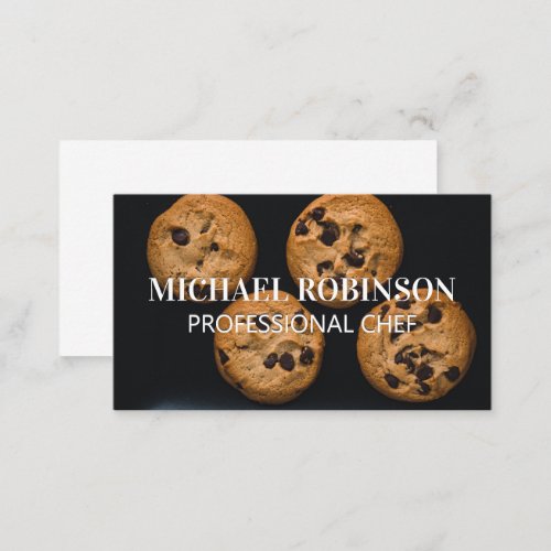 Chocolate Chip Cookies Business Card
