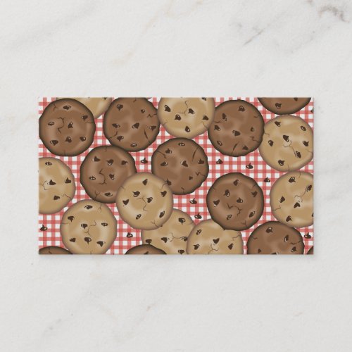 Chocolate Chip Cookies Business Card