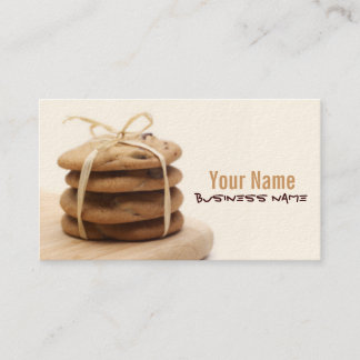 Chocolate Chip Cookies Business Cards
