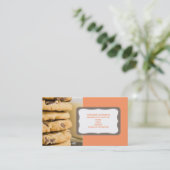 Chocolate Chip Cookies Business Cards (Standing Front)