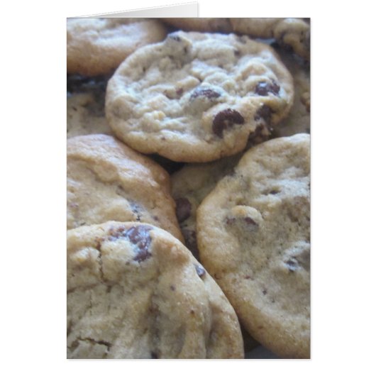 Chocolate Chip Cookies Cards (Front)