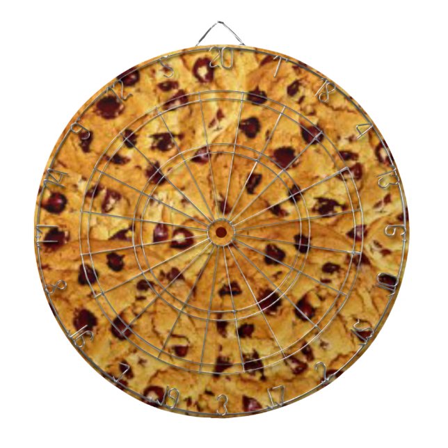 chocolate chip cookies dart board (Front)