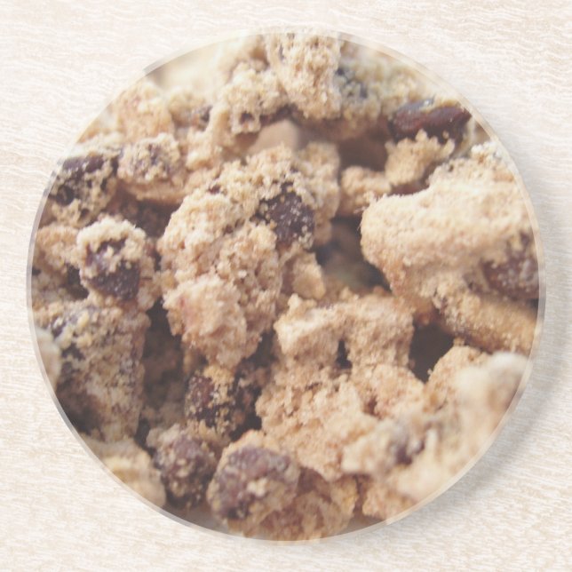 Chocolate Chip Cookies Drink Coaster (Front)