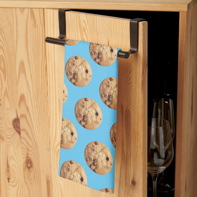 Chocolate Chip Cookies Kitchen Towel (Thirds Fold)