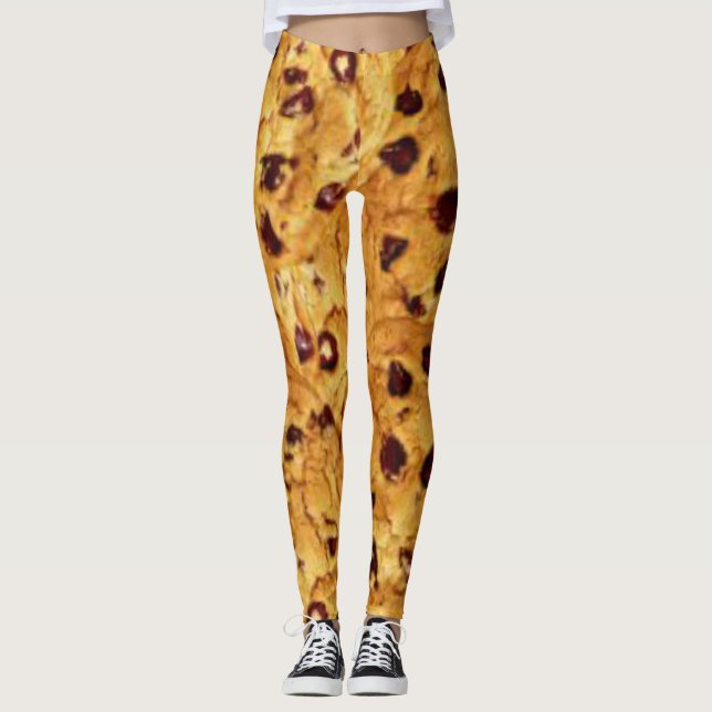 chocolate chip cookies leggings (Front)