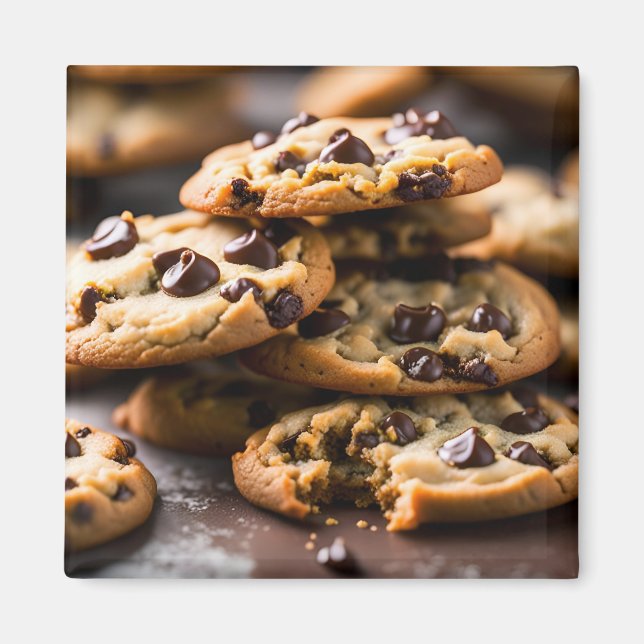 Chocolate Chip Cookies Magnet (Front)