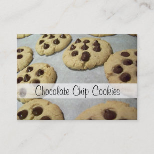 Chocolate Chip Cookies Mini Recipe Cards