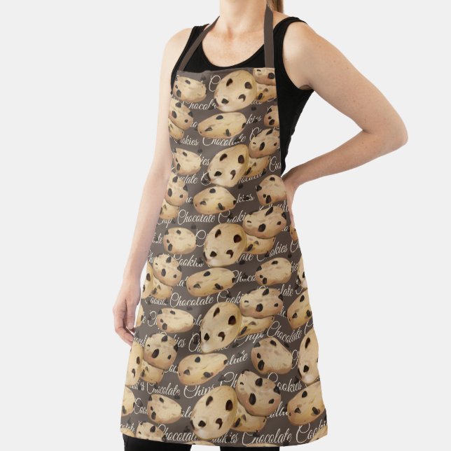 Chocolate Chip Cookies Pastry Chef Apron (Insitu)
