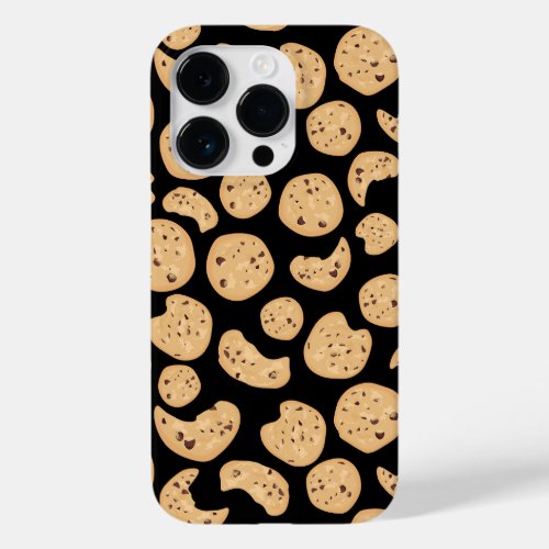 Chocolate Chip Cookies Pattern  Case_Mate iPhone 14 Pro Case