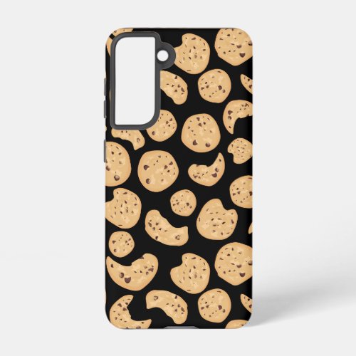 Chocolate Chip Cookies Pattern Case_Mate Samsung Galaxy S21 Case