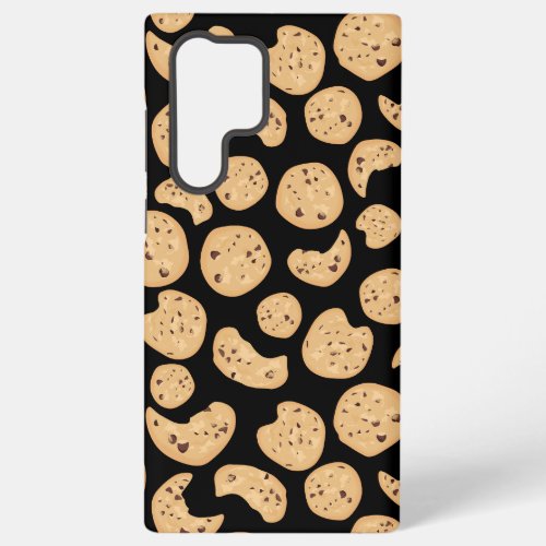 Chocolate Chip Cookies Pattern Case_Mate Samsung Galaxy S22 Ultra Case