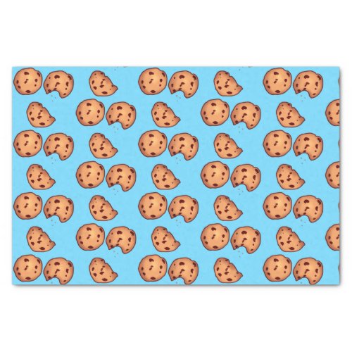 Chocolate Chip Cookies Pattern  Tissue Paper