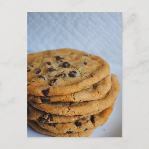 Chocolate Chip Cookies Post Card