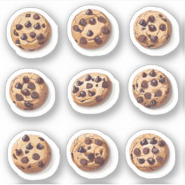 Chocolate Chip Cookies Set Sticker