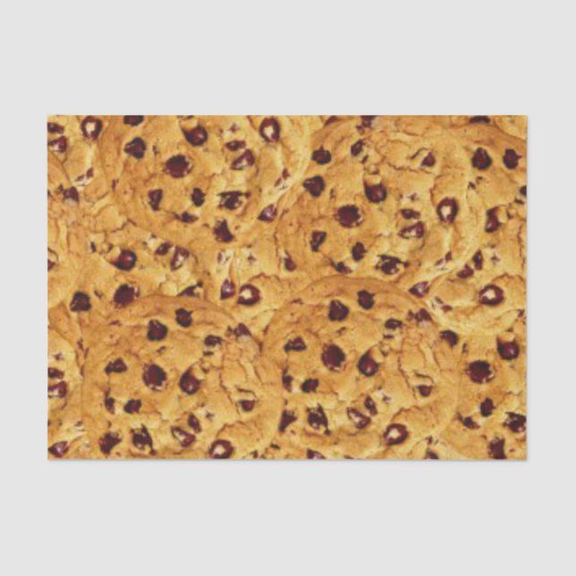 chocolate chip cookies tissue paper (Front)