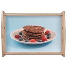 Chocolate Chip Cookies With Berries Food Photo