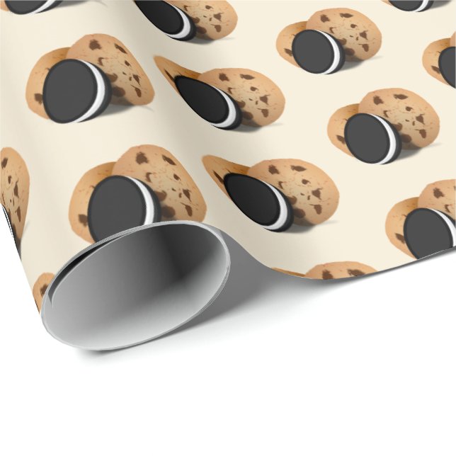 Chocolate Chip Cookies Wrapping Paper (Roll Corner)