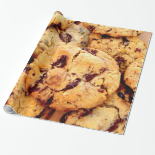 Chocolate Chip Cookies Wrapping Paper