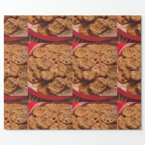 Chocolate Chip Cookies Wrapping Paper