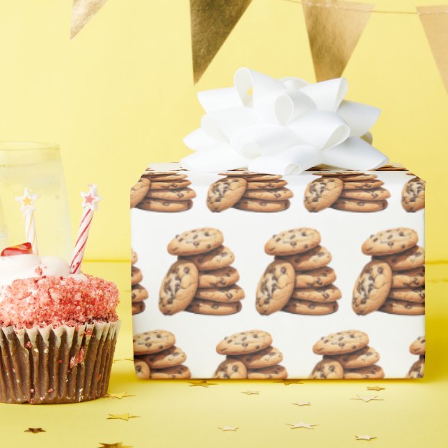 Chocolate Chip Cookies  Wrapping Paper (Birthday Party)