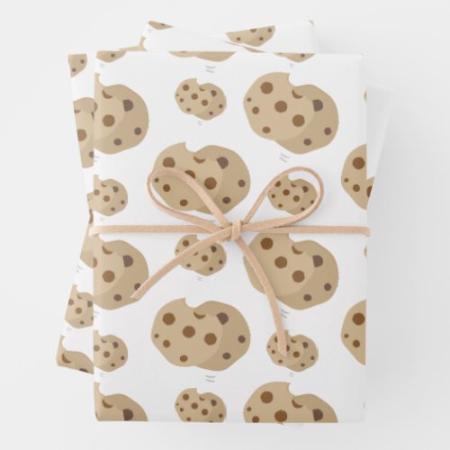 Chocolate Chip Cookies Wrapping Paper Sheets
