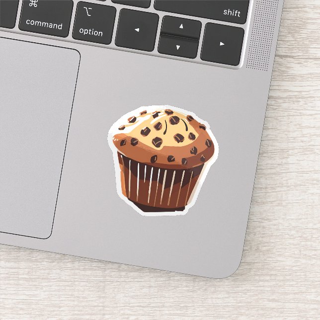 Chocolate Chip Muffin Sticker (Detail)