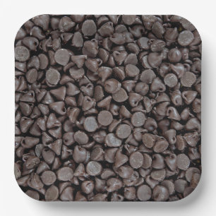 Chocolate Chips Collection Paper Plates