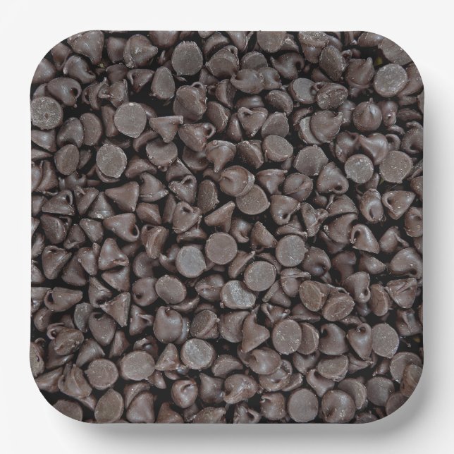 Chocolate Chips  Collection  Paper Plates (Front)