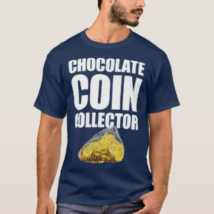 Chocolate Coin Collector Hanukkah Gelt T-Shirt