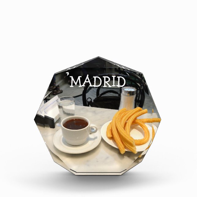 chocolate con churros Award (Front)