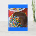 Chocolate Covered Apple Card card