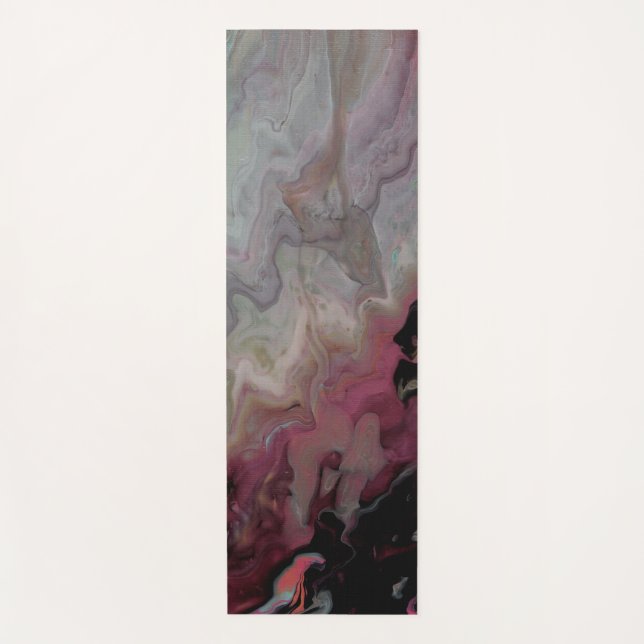 Chocolate Covered Cherries Yoga Mat (Front)