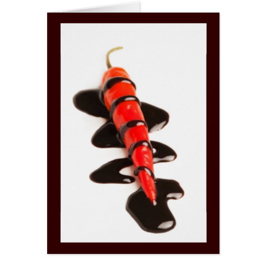 Chocolate Covered Pepper Cards (Front)