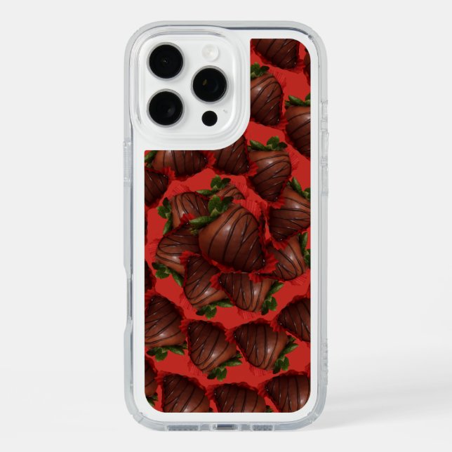 Chocolate Covered Strawberries Speck iPhone Case (Front)
