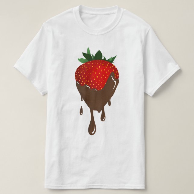 chocolate covered strawberry T-Shirt (Design Front)