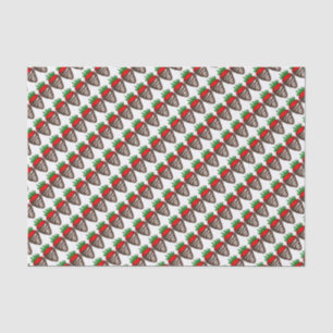 Chocolate Covered Strawberry Valentine's Tissue Paper