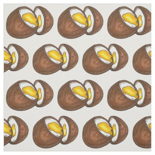 Chocolate Cream Easter Basket Candy Creme Egg Fabric