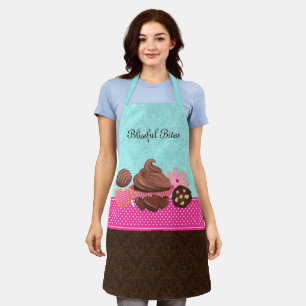 Chocolate Cupcake Cake Pops Cookies Apron