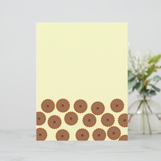 Chocolate Cupcake Pattern. (Standing Front)