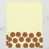 Chocolate Cupcake Pattern. (Front/Back)