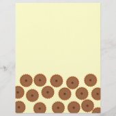 Chocolate Cupcake Pattern. (Back)