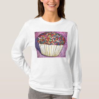 "Chocolate Cupcake With Sprinkles" T-Shirt