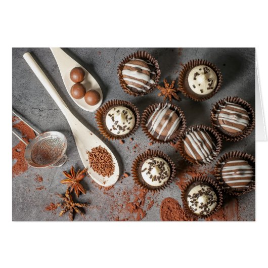 Chocolate cupcakes cards (Front Horizontal)