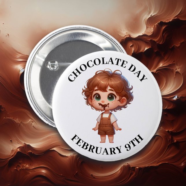 Chocolate Day February 9th  Button (Creator Uploaded)