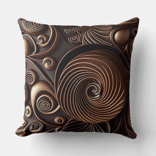 Chocolate Decorative Pillow