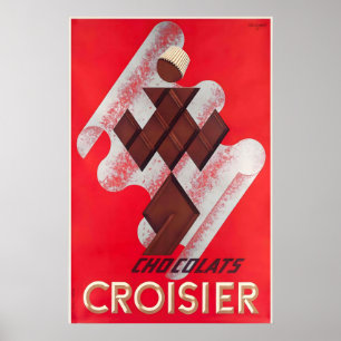 Chocolate Dessert Sweets Drinks Kitchen Food Poster