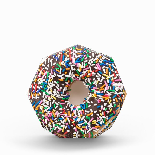 Chocolate Dipped and Sprinkles Doughnut Award (Front)
